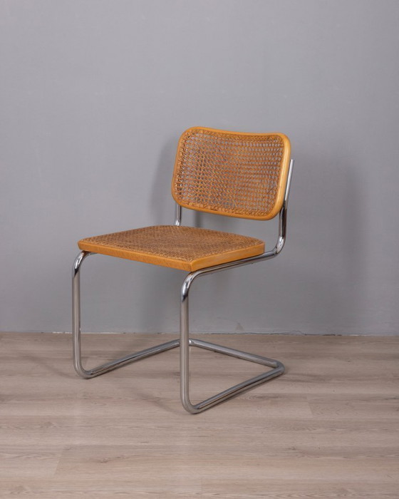 Image 1 of SET OF 4 VINTAGE CHAIRS FROM THE 1960S, CESCA MODEL, DESIGNED BY MARCEL BREUER FOR GAVINA