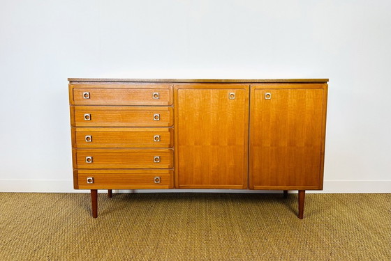 Image 1 of Vintage Scandinavian teak sideboard, 1960