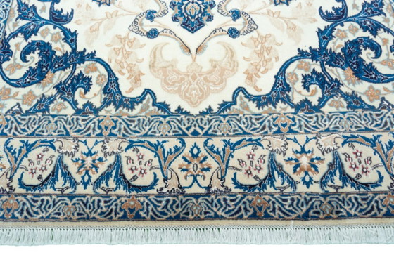 Image 1 of Handgeknüpfter Nain 9La Perserteppich mit Seidenanteil – 292 x 170 cm