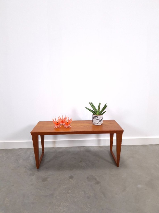 Table Basse Vintage en Teck Kai Kristiansen, Design Danois, Modèle 35 – Tables basses, Wood (photo 4 of 12)