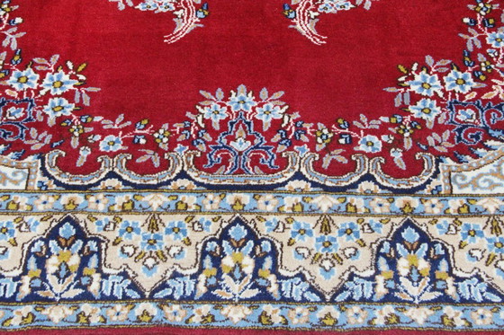 Image 1 of Origineel Perzisch Tapijt Echt Kirman Zeer Fijn 275 X 185 Cm Top Conditie