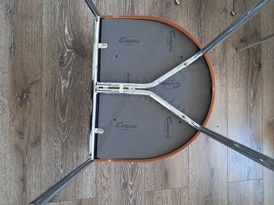 Zitgedeelte met tafel – Calligaris, Fauteuils, Leather, Wood (photo 4 of 5)