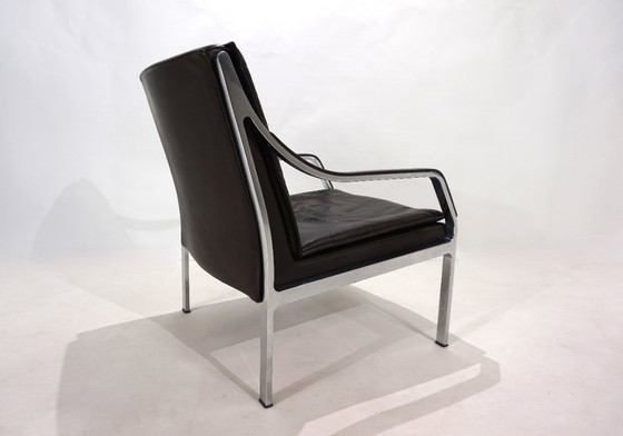 Image 1 of Knoll Art Collection Leder-Loungesessel von Rudolf B. Glatzel, 1970