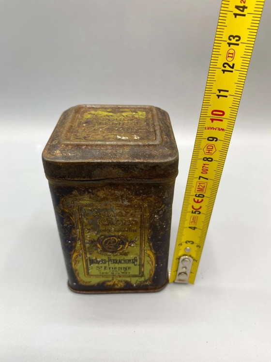 Casino Cocoa Box - Lithographed Tin - Luchard-Perrachon - Saint-Étienne - – Decorative Objects, Art Nouveau (photo 5 of 5)