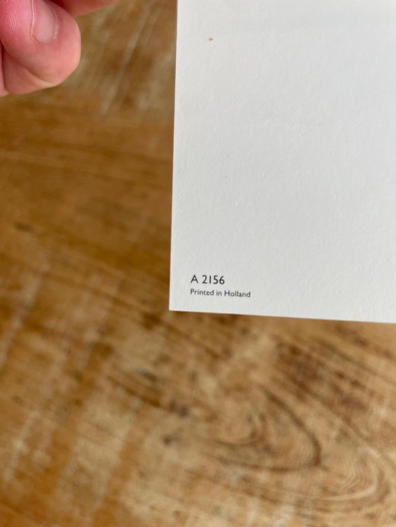 Image 1 of Keith Haring (1958-1990), Courtnesy George Mulder, Nueva York, conjunto de 4 postales litografías offset, impresas en 