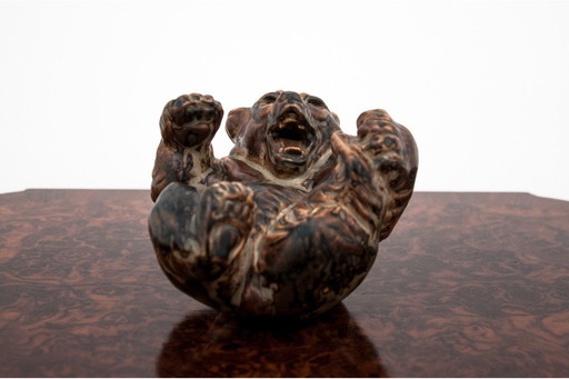 Bear figure, designed by Knud Khyn, Royal Copenhagen