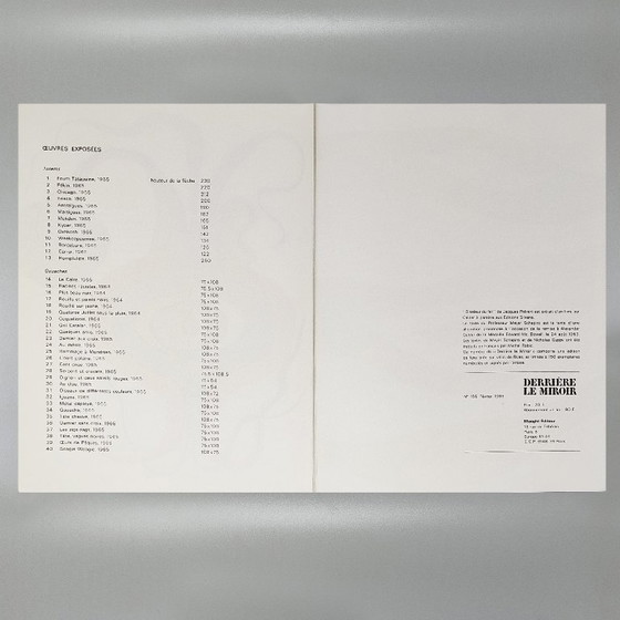 Image 1 of Alexander Calder "Derriere Le Miroir" n. 156 with Seven Lithographs by Maeght Editeur.