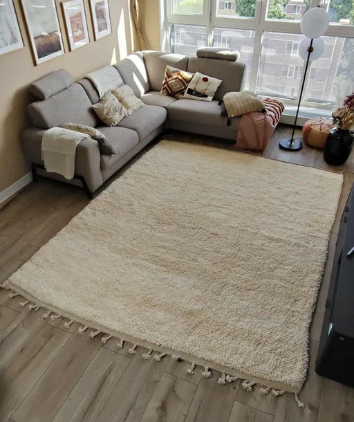 Berber carpet 340 x 220 Boho new wool rug Moroccan