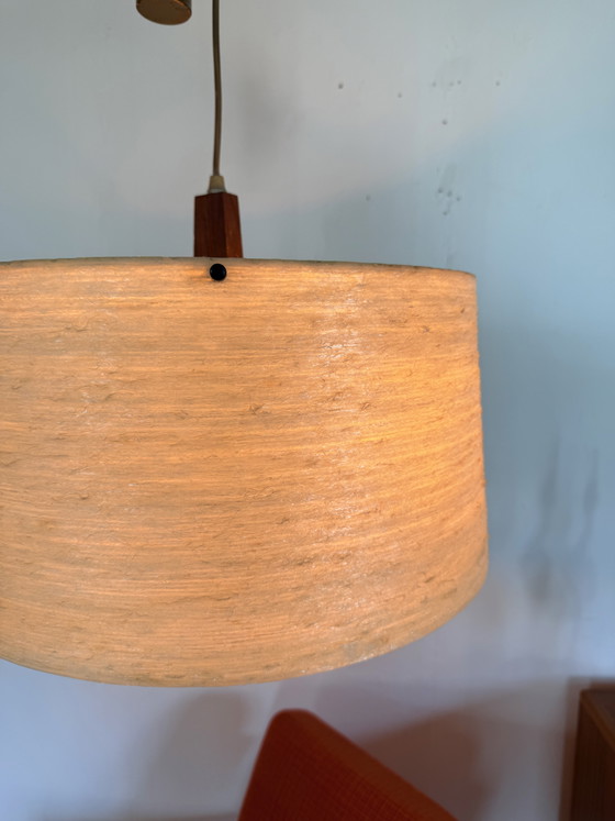 Lampada a sospensione vintage a contrappeso, Temde Leuchten anni '60 – Lampade a sospensione, Wood, Plastic (photo 13 of 15)