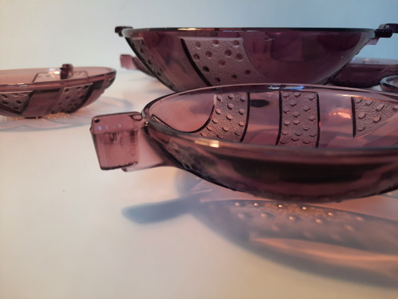 Image 1 of Art Deco fruit bowl with serving dishes