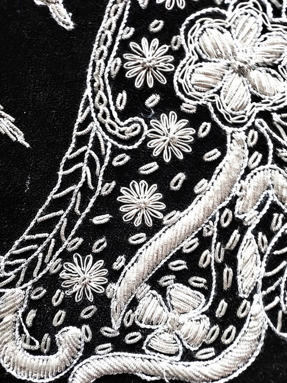 Image 1 of Mooi Zardozi Tapestry (hand made)