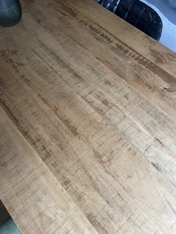 Image 1 of Tafel Mangoholz mit Staal 200cm