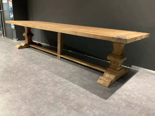 XXL Massieve Oude Houten Kloostertafel – Spirito (350 x 100 cm)