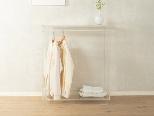 Cassettiera in acrilico anni '80, vintage