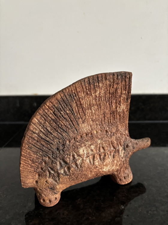 Vintage Bitossi "Scavo" Riccio / Echidna – Aldo Londi – Bitossi Ceramiche, Oggetti decorativi, Ceramic (photo 2 of 7)