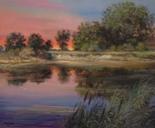 Grzegorz Olejniczak - Landscape in the evening