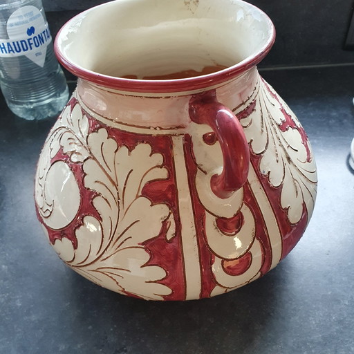 Große italienische Vase aus Keramik