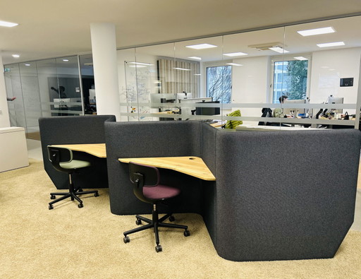 Welle der Marke Buzzi Space Schreibtisch