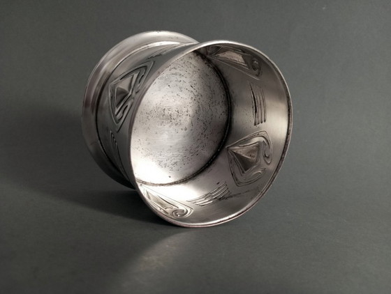 Image 1 of WMF jugendstil model 'no. 132' glass/wine holder by Albin Müller, 1905 Alemania