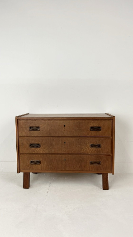 Cassettiera vintage svedese – Cassettiere, Legno, Mid Century Modern (photo 9 of 9)