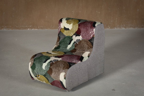 Image 1 of Sofá modular italiano (1970) en terciopelo Freedom Flight – 3 piezas