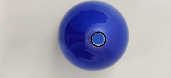 Image 1 of Venini blaue Pendelleuchte Paolo Venini Italienisches Design