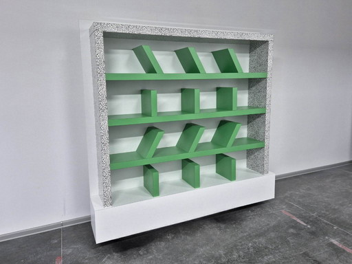 Suvretta Bookcase, by Ettore Sottsass for Memphis Milano