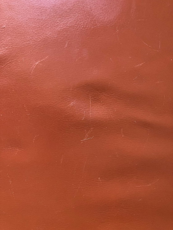 Image 1 of Cognac leather Bloq sofa Design on Stock