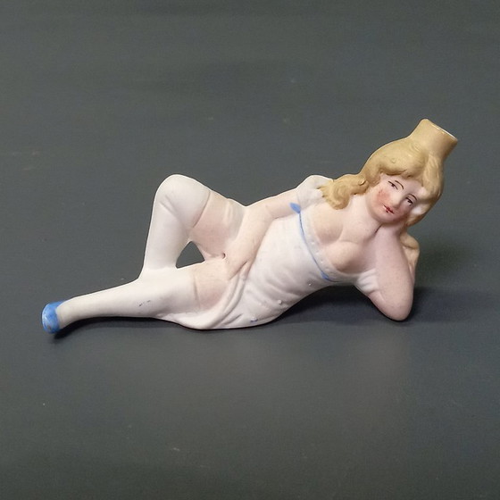 Image 1 of Victorian Bisque Porcelain Figurines - Set