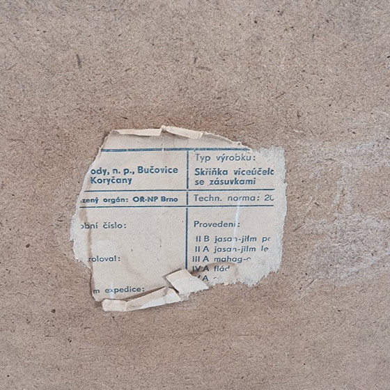 Image 1 of Vintage kaptafel, jaren 70