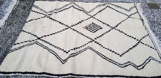 Image 1 of Handgeknoopt Berber kleed wol 237x161cm