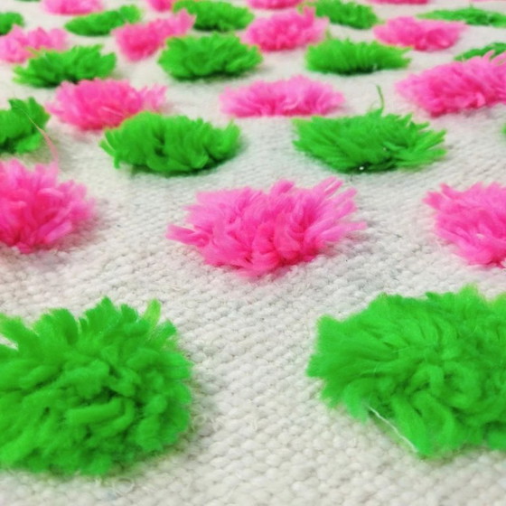 Image 1 of Berber Artisan Rug – Natural Wool Handcrafted (230 × 140 cm)