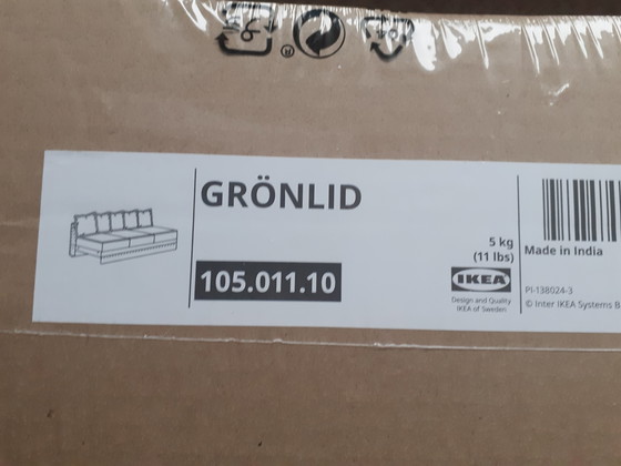 Image 1 of New Cover For GRONLID 3-Seater Sofa GUNNARED Mid Gray