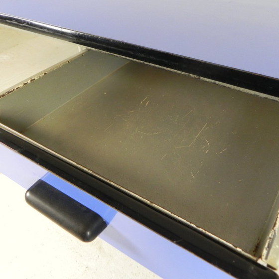 Formica table, desk with 2 drawers, 1950s – Dining tables, Plastic, Iron (photo 19 of 19)
