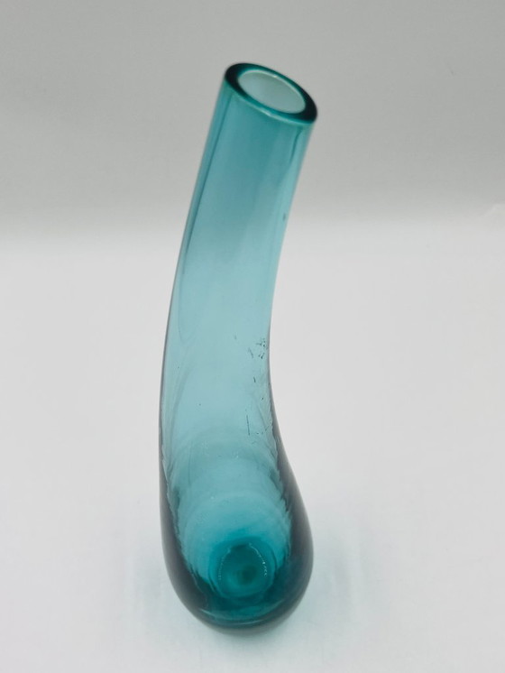 Image 1 of gebogene Glasvase