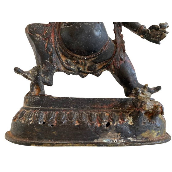 Ganesha danzante con seis brazos – estatua de templo de bronce antigua (lote 163) – Esculturas, Bronze (photo 8 of 16)