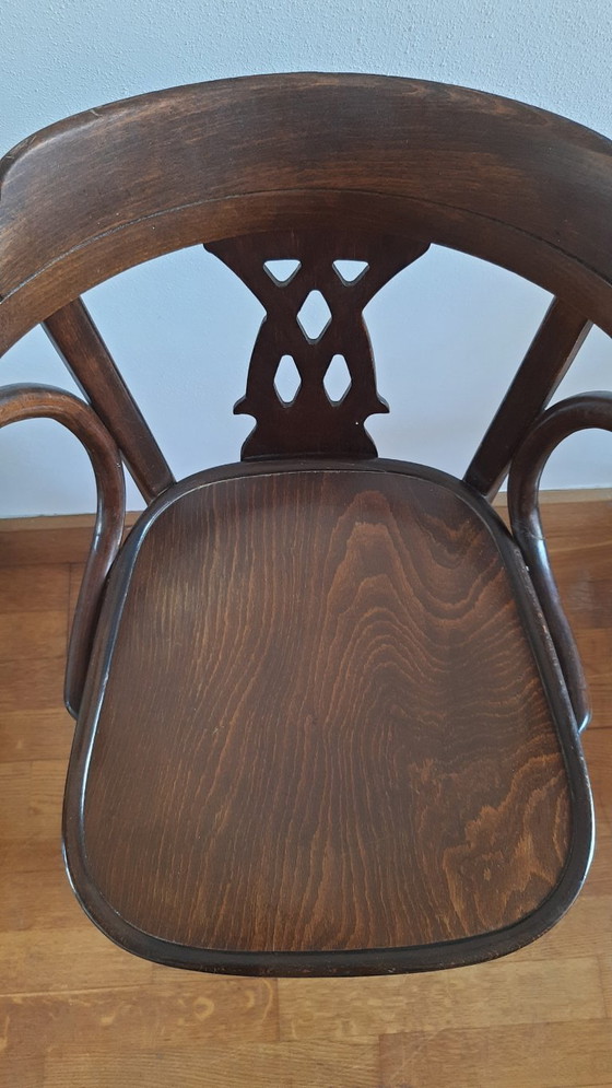 Image 1 of 4x Thonet, variante n.º 24, '70, fabricado en Rumania