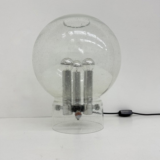 Image 1 of Limburg Glashütte glass table lamp , 1970s