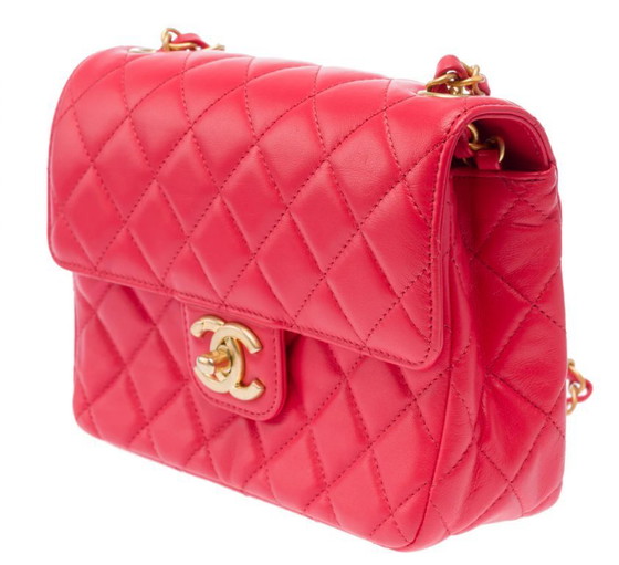 Image 1 of Sac CHANEL Timeless/Classique en Cuir Rose - 103408