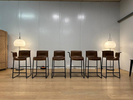 QLIV Founded Stühle 6x / Barhocker-Set