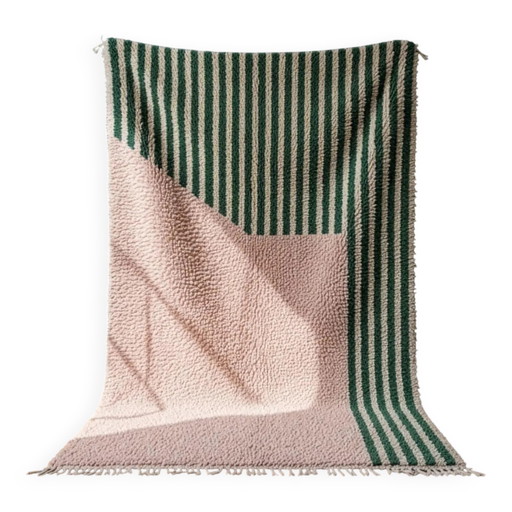Tapis marocain traditionnel, pure laine, 3x2 m.