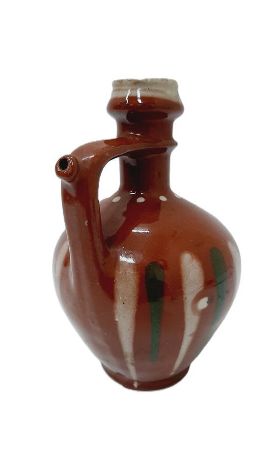 Image 1 of Brocca in ceramica vintage fatta a mano