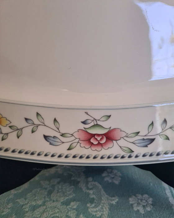 Image 1 of 1x fuente de servir Villeroy & Boch Nanking de porcelana Bone China