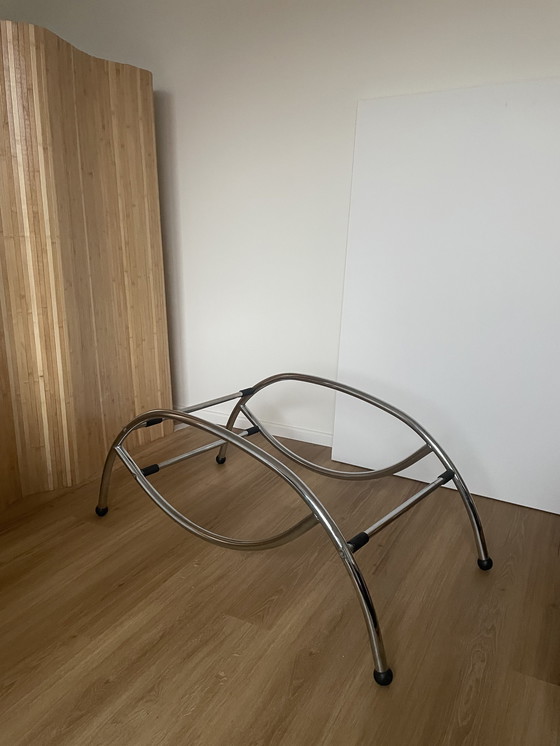Image 1 of Unique Vintage Rocking Chair With Adjustable Base - Multifunctional Design From The 1970s
