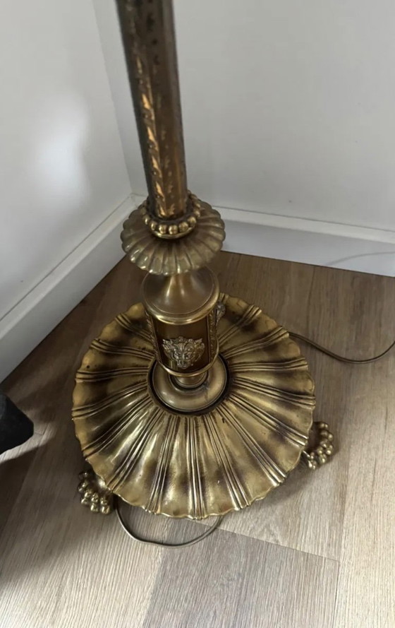 Image 1 of Vintage vloerlamp met mooie details