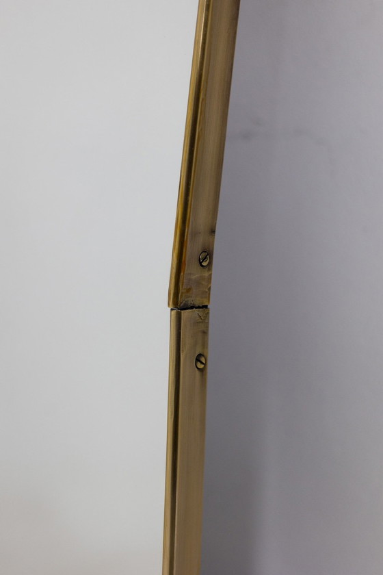 Image 1 of Paar verguld messing spiegels, Circa 1970