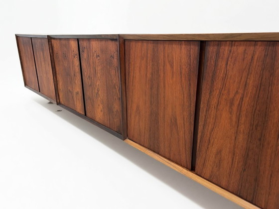 Poul Cadovius Floating Wall Mounted Rosewood Sideboard By Cado, 1960s. (photo 6 of 14)