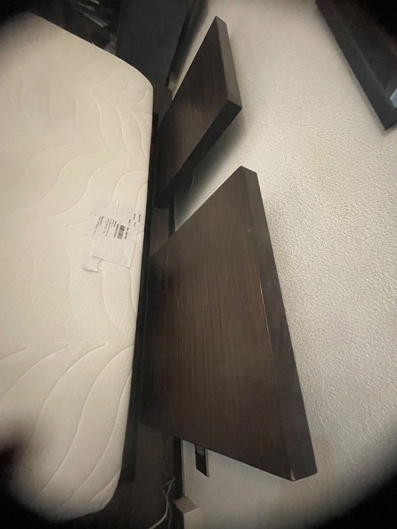 Image 1 of GERVASONI designbed - Ontworpen door Paola Navone - Massief hout
