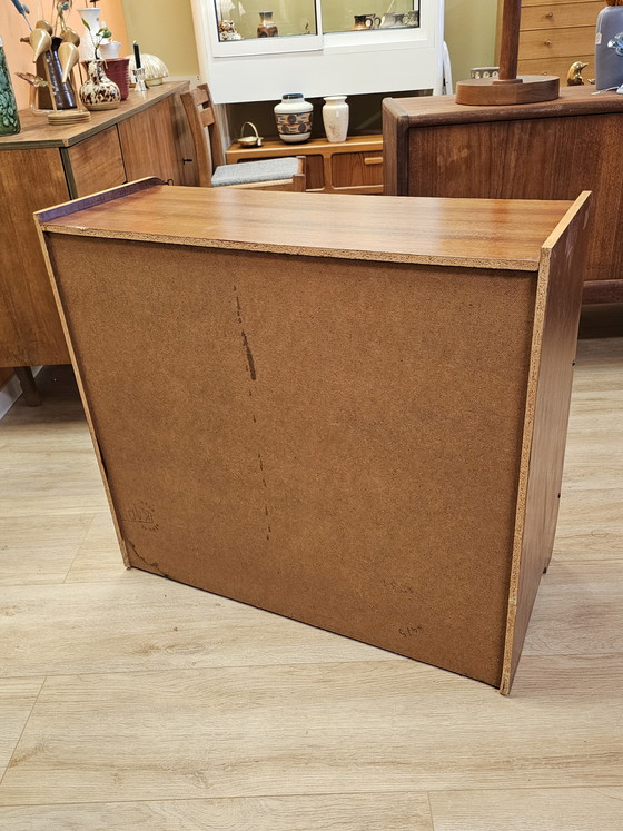 Image 1 of Meuble à chaussures vintage, meuble d'entrée, meuble de couloir, meuble à chaussures