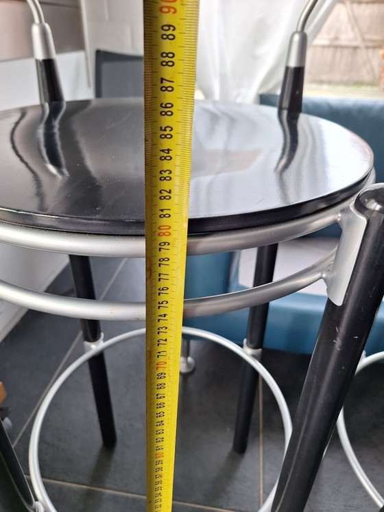 Image 1 of 4 sgabelli da bar vintage Hutten